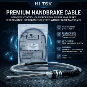 HI-TSK Hand Brake Cable / Handbrake Wire Assembly for Isuzu TFR Pickup [8-94134-404-0] Replacement Auto Cable