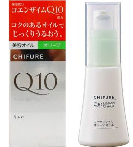 Tinh chất chống nhăn Chifure Q10 Essential Olive Oil 20ml - Japan