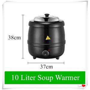 Commercial Electric Soup Warmer 10L/13L Periuk Pemanas Sup Soup Warmer Mushroom Satay Sauce
