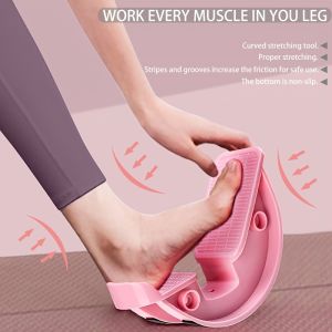 1pc/2pcs Professional Leg Ankle Stretching Board Muscle Toning Device for Improve Foot Arch Flexibility Foot Calf Massage Stretcher Yoga Fitness Auxiliary Equipment