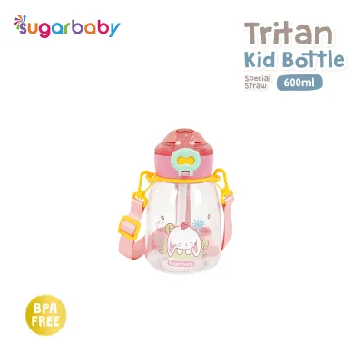 Sugarbaby Tritan Kid Bottle Special Straw 600ml / Botol Minum Anak