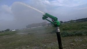 SPRINKLER BIG GUN GREEN JET 35 KOMPLIT TIANG 1.5 INCH