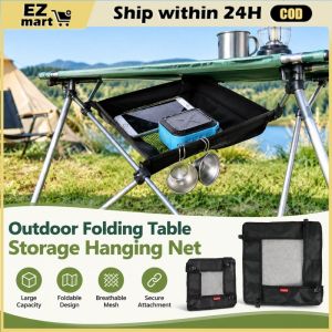 Camping Picnic Table Table Hanger Storage for Folding Chair Storage Basket Hanging Storage Bag Storaging Net Hanging Basket