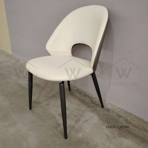 Wfurniture Premium Dining Chair Anti-Scratch Leather Restaurant Chair /Designer Chair Cafe /Kerusi Makan Premium 餐椅