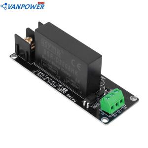 380V 8A 1/2/4 Channel SSR Board D3808 Solid State Relay Module High Low Level H-L Trigger Board for Arduino
