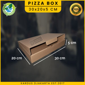 (5PCS) KARDUS / KOTAK PIZZA DIECUT Uk. 30x20x5 CM