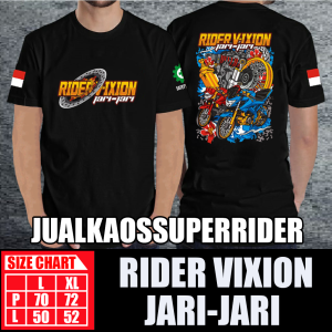 BAJU KAOS DISTRO YAMAHA RIDER VIXION JARI-JARI