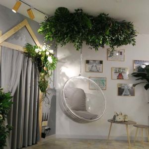 Hemisphere hanging space indoor swing transparent bubble hanging chair dormitory hanging basket home lazy balcony cradle