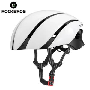 ROCKBROS Cycling Helmet Thickened EPS Shock Absorption MTB Road Bike Helmet Breathable Adjustable Light Weight Safe Riding Helmets
