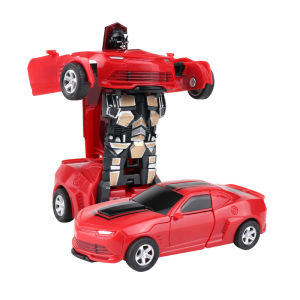 Childrens transformable toy car car model inertia car boys puzzle