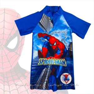 [#19]🇲🇾PENANG READY STOCK 🌸 Kids Swimwear Boy Swimsuit Spiderman Swimming Suit 3yr Baju Renang Budak Baju Mandi Lelaki