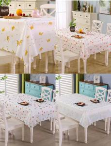 100x150CM Tablecloth PEVA Plastic Table Cloth Oil-Proof Spill-Proof 100% Waterproof Gingham Plastic Tablecloths Plastic Tableclothe - Lazada