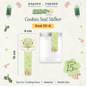 Sticker Segel Toples lebaran Idul Fitri