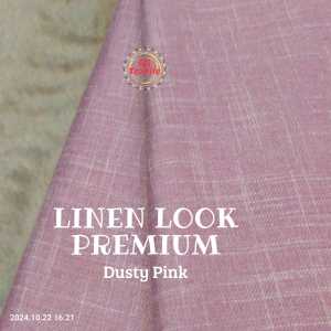 [05 Meter] Kain Katun Linen Italian Luciana [Linen Rami] Original Import Kualitas Linen Terbaik Grade A