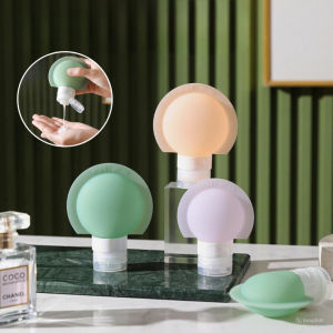 Bộ 3 Bình Chiết Mỹ Phẩm Silicone 60ml Du Lịch Chống Rò Rỉ | Chai Mini Đựng Dầu Gội Lotion