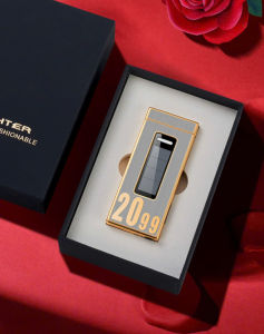 HỘP QUẸT BẬT LỬA CẢM BIẾN NĂNG LƯỢNG MẶT TRỜI SẠC ĐIỆN THIẾT KẾ ĐẸP SANG