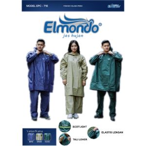 Jas Hujan Dewasa Stelan Ponco Lengan Celana PRIMA Elmodo 716