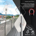 Antena TV Digital Analog Indoor Outdoor Booster+Kabel 12M PX HDA-2000. 