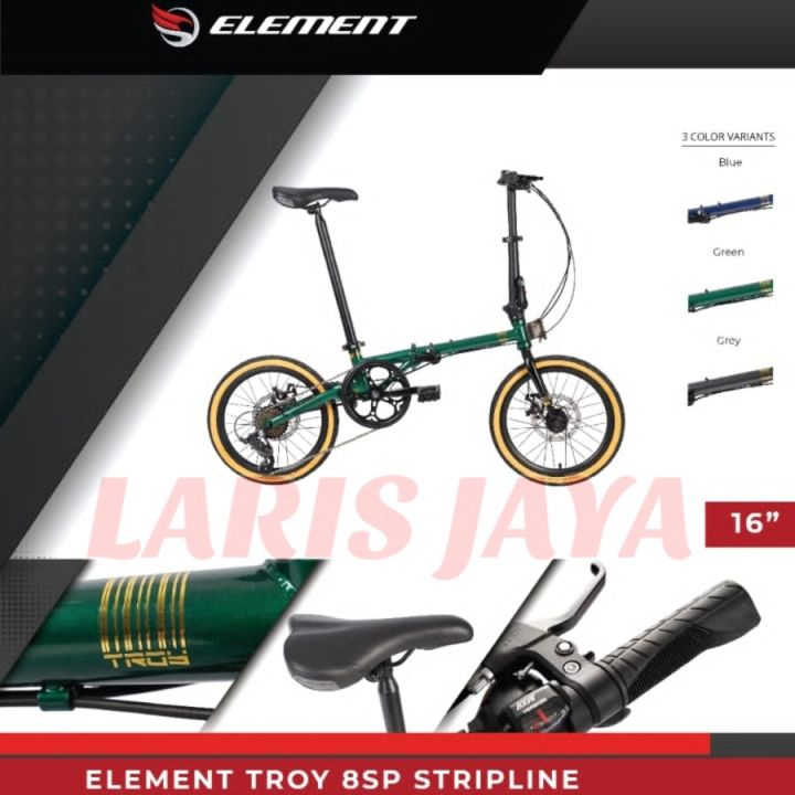 Element troy folding sales bike