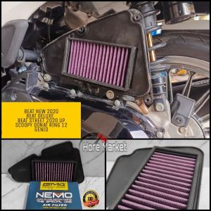 FILTER UDARA NEMO BEAT NEW DELUXE / SCOOPY NEW / GENIO / BEAT STREET LED NEW 2021 2022 2023 2024