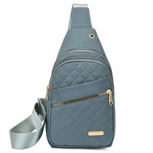SG Gadget® Womens Chest Bag Oxford Cloth Quilted Crossbody Bag Small Bag