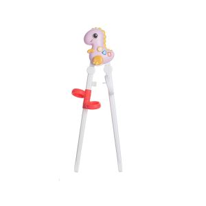 Baby Spoon Fork Set Stainless Steel Silicone Self Feeding Training Utensils Toddler Weaning
