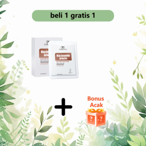 Terjual Topeng Niacinamide Masker Wajah Arbutin Masker Wajah Pemutih Mencerahkan warna kulit Menghapuskan Yellow Spot Menghilangkan parut jerawat Pemutihan pelembab 10pc/25g