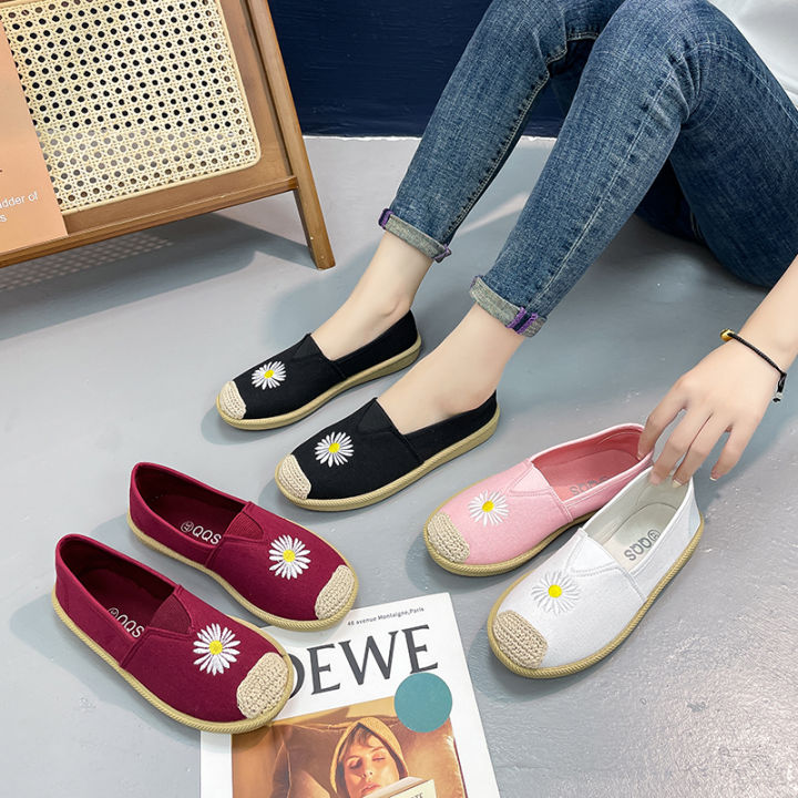 Canvas slip on loafers hotsell