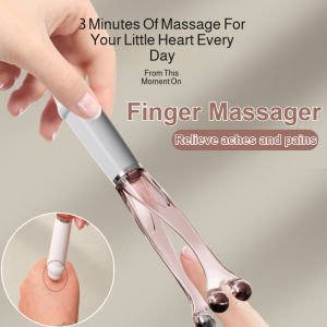 Five-Bead Finger Massager Slender Fingers Massage Hand Joint Acupoints to Relieve Household Pain Slender Hands五珠手指按摩器