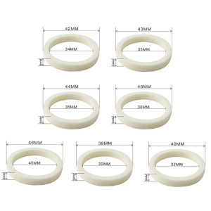30/32/34/35/36/38/40mm Sponge Ring Oil Dust Sealed Foam Ring Kit for Cycling Accessories 2pcs