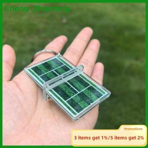 Cneng Badminton Keychain Souvenir Mini Tennis Pendant Table Tennis Table Three-dimensional Acrylic Keychain