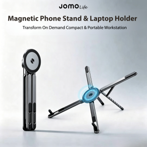 ✅SG Ready Stocks✅JOMO Magnetic Phone Holder Aluminum Foldable Adjustable Tablet Laptop Stand Selfie Stick Mini