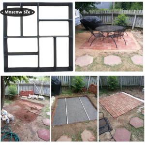 【】 Nóng khuôn mặt đường vườn tự làm lát xi măng gạch đá đường bê tông nhà sản xuất