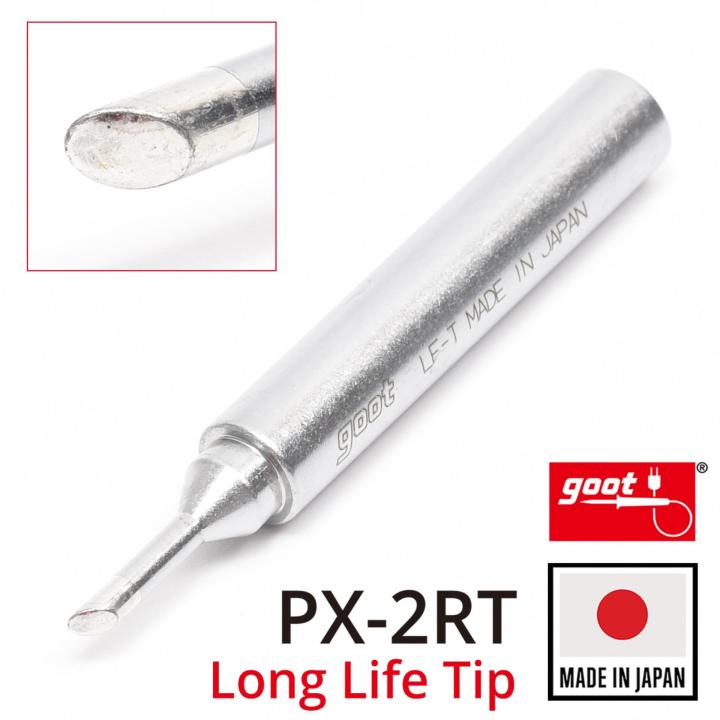 Goot ปลายหัวแร้ง แบบตัดCR 2.0มม PX-2RT Series Long Life Soldering Tip ...