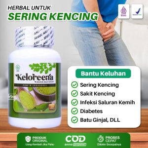 Obat Sering Kencing Sakit Kencing Diabetes Infeksi Saluran Kemih Batu Ginjal Herbal Keloreena Asli