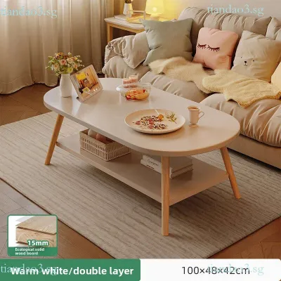 Small Coffee Table for Living Room Home Sofa Tea Table Mini Simple Modern Small Table for Bedroom or Rental House YZX