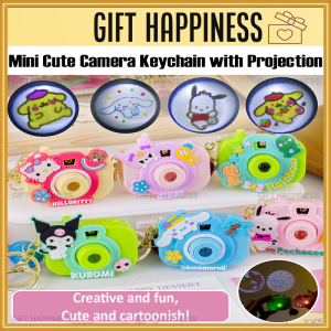 Cute Camera Keychain Projector Toy – Fun Slide Projection for Learning & Play | Birthday Party Goodies | Gift Happiness