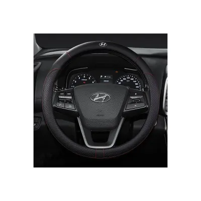 【Be worth】 NEW item Car Steering Wheel Cover For Hyundai Elantra Grand Starex SantaFe Sonata Tucson Getz Matrix Accent ix25 ix35 2022 Absorb Sweat Accessories