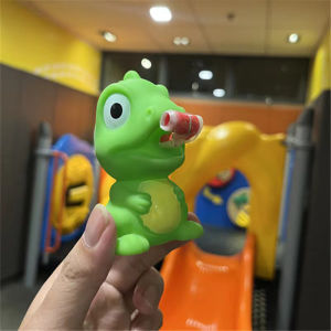 [Eqrbtl] Children Creative Decompression Fidget Toys Pinch Frog Dinosaur Sticking Tongue Out Relieve Stress Toy Christmas Gifts For Kids