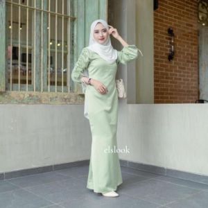 BISA COD !!! GRATIS BROSS  BELLE DRESS SILK BAHAN ARMANY SILK BUSUI FRIENDLY !!! SIZE M - XXL DRESS KONDANGAN DRESS PESTA DRESS BRIDESMAID DRESS SATIN POLOS DRESS TANGAN SERUT