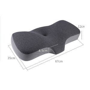 Gối Công Thái Học - Chống Đau Mỏi Cổ Vai Gáy Ngủ Ngáy - Thiết Kế Công Thái Học Nằm Ngửa Và Nằm