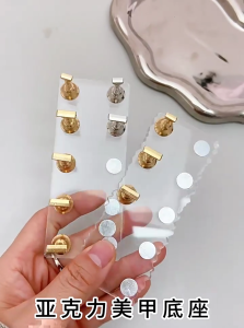 Thuận tiện từ đầu móng chủ Acrylic móng tay Hiển thị đứng cho thực hành làm móng nghệ thuật và giới thiệu