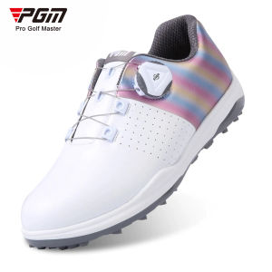 Golf Shoes for Women Water Proof. BOA Type Buckle. Spike-less PGM Brand