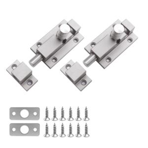 Durability Rustproof Door Bolt Cabinet Fastener Smooth Operation For Enhancing Home Security Installation