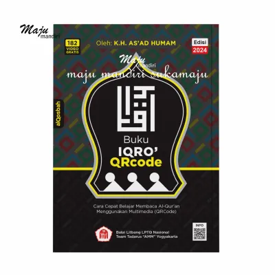 Iqro 1 sampai 6 Milenial Full Colour Tanpa Latin Belajar Mudah Mengaji Anak Warna Warni
