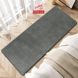 พรมเช็ดเท้ายาว STELLAR 50x120cm หนานุ่ม16-20mm พรมห้องน้ำ มีกันลื่น ซับน้ำดี ซักได้ แห้งไว