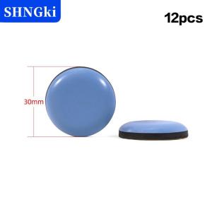 [COD] 🔥🔥🔥SHNGki 12-mảnh Bộ của chân trượt trượt miếng đệm đồ nội thất nhà Thanh trượt đồ nội thất Slide PTFE sàn vuông di chuyển miếng đệm bàn ghế chân