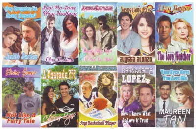 10pcs Tagalog Ordinary Romance Pocket Books 96 Pages Non-Phr Pocketbooks