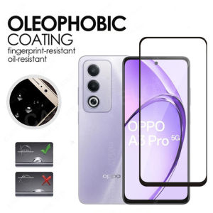 2 In 1 Protection Tempered Glass Film For Oppo A3 Pro A3Pro 3A Oppo A3 Pro 5G 2024 Camera Back Lens Protective Tempered Glass Front Film Protective Full Cover