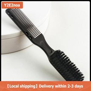 【Local shipping】 Beard Comb Scissors Cleaning Brush Salon Supply Barber Hair Styling Tool